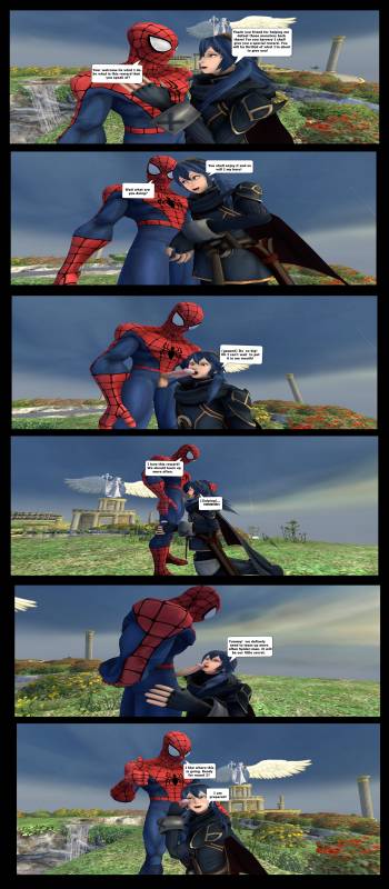 cowmanlucina+peter parker+spider-man6d6619aefdcb716d119eb2802ec9efb4