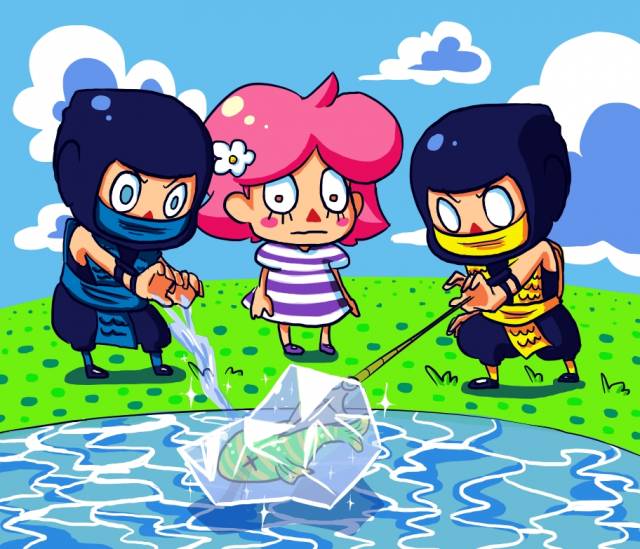 voodoodollmasterscorpion (mortal kombat)+sub-zero+villager (doubutsu no mori)e47d636cbd355210b030084f62682ba4