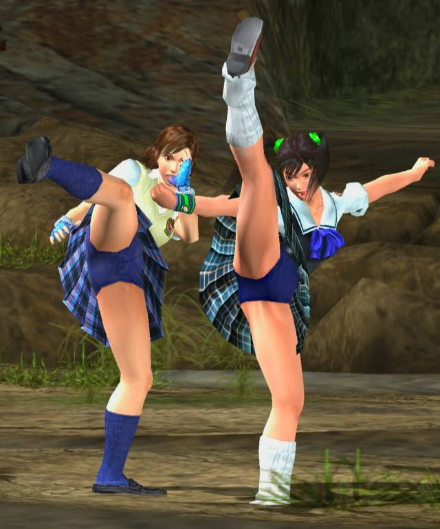 kazama asuka+ling xiaoyu