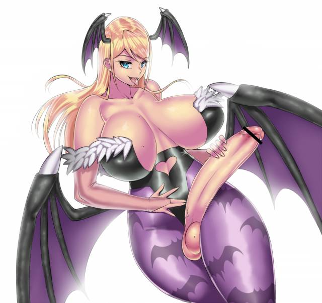 ageha (burakku-ra)+morrigan aensland