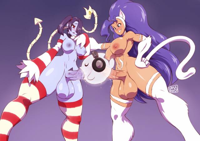felicia+ghost (chaozdesignz)+squigly