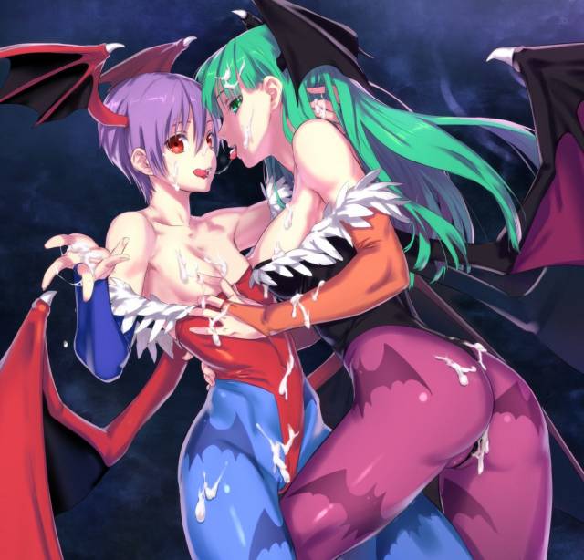 lilith aensland+morrigan aensland