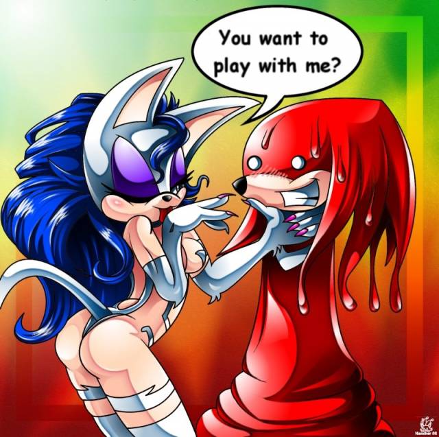 felicia+knuckles the echidna+rouge the bat