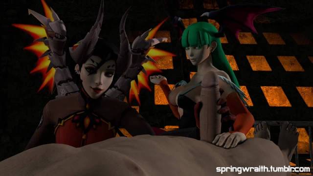 devil mercy+mercy+morrigan+morrigan aensland