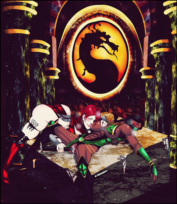 jade (mortal kombat)+skarlet