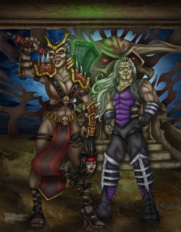 liu kang+shao kahn+sindel