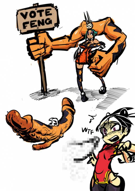 cerebella+fek- (skullgirls)+vic-versa