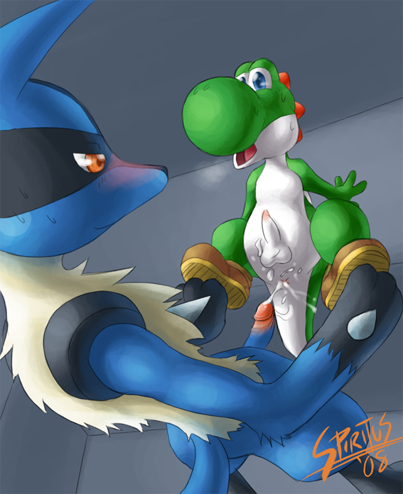 lucario+yoshi