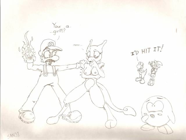 kirby+link+mario+mewtwo+yoshi