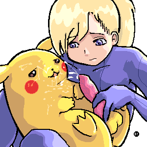 pikachu+samus aran