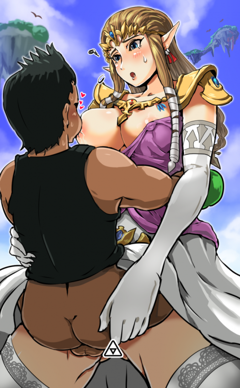 little mac+princess zelda