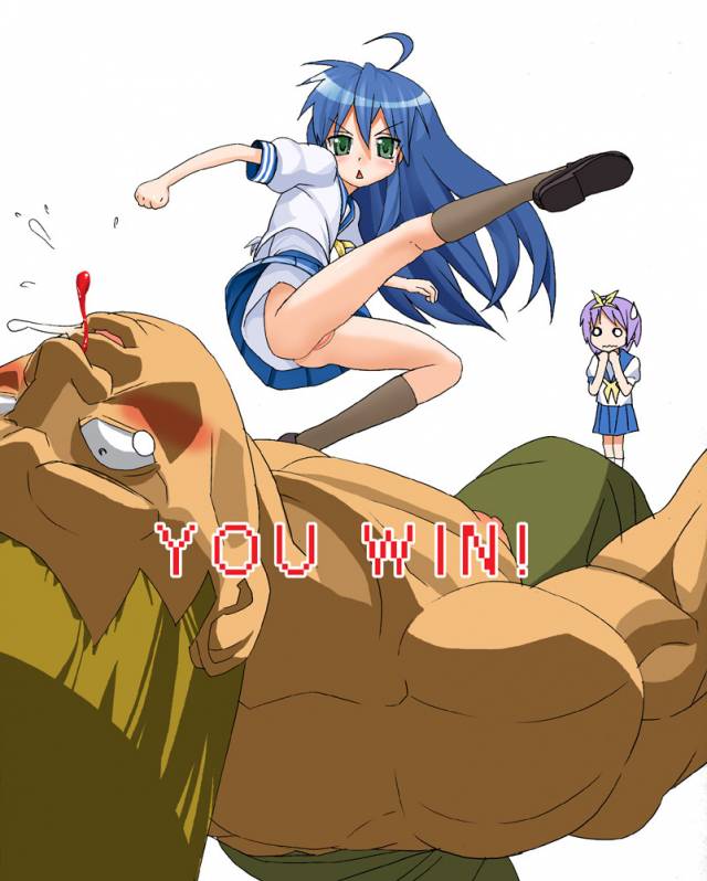 guile+konata izumi+tsukasa hiiragi