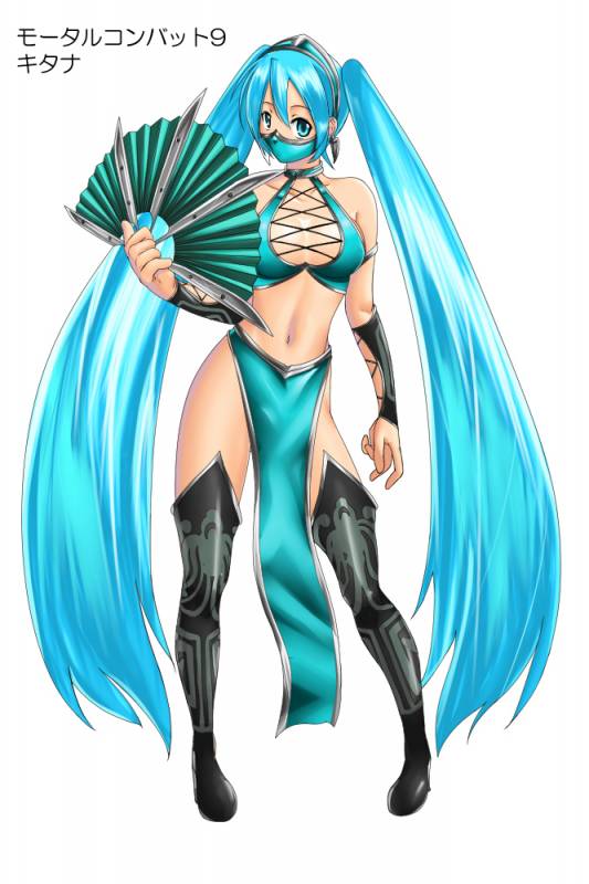 hatsune miku+kitana