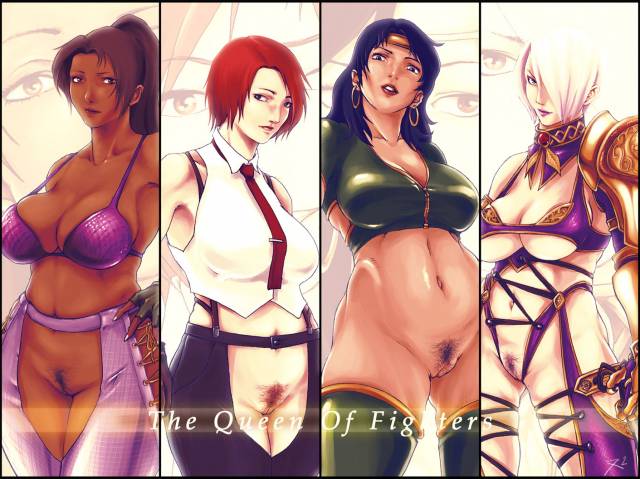 black orchid+christie monteiro+isabella valentine+vanessa (kof)