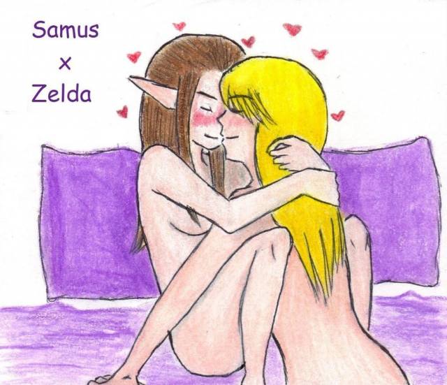 princess zelda+samus aran