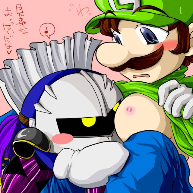 luigi+meta knight