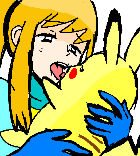 pikachu+samus aran