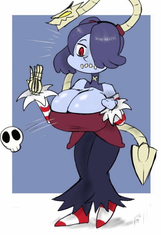 leviathan (skullgirls)+squigly