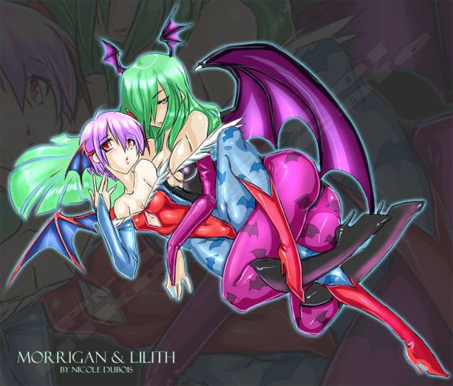 lilith aensland+morrigan aensland