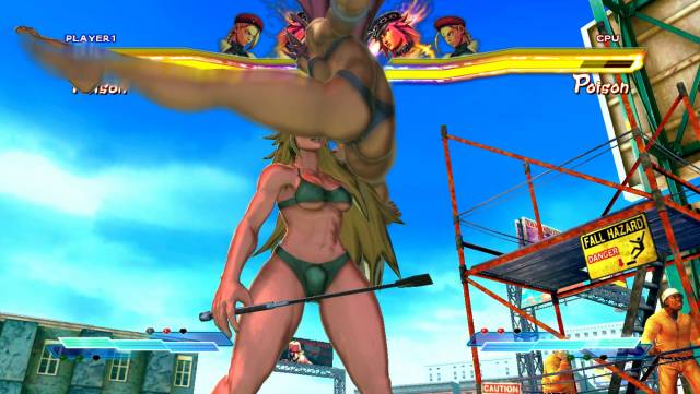 alex (street fighter)+cammy white+poison (final fight)+roxy