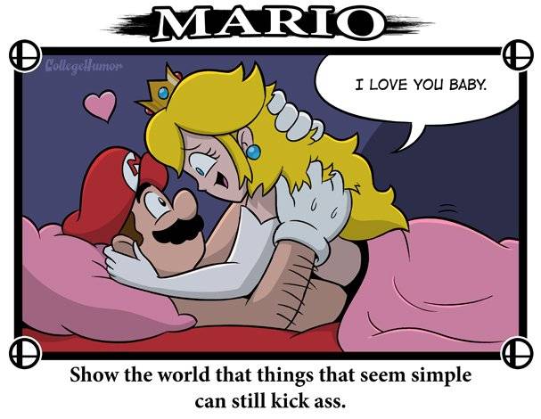 mario+princess peach