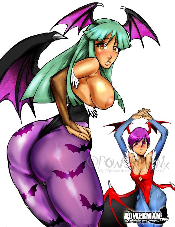 lilith aensland+morrigan aensland