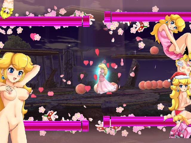 piranha plant+princess peach