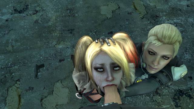 cassie cage+harley quinn