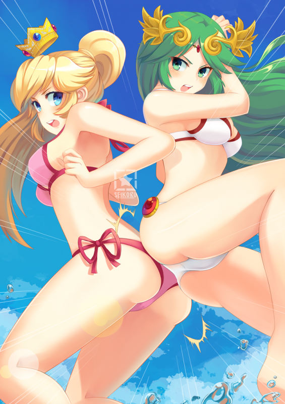 palutena+princess peach