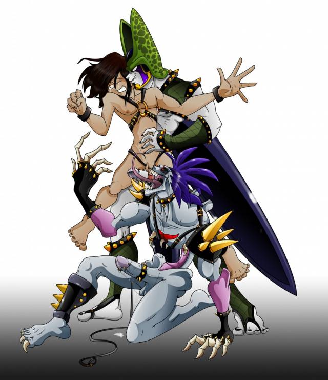 cell (dragon ball)+lord raptor