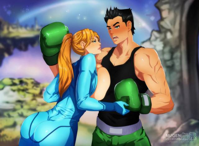 little mac+samus aran