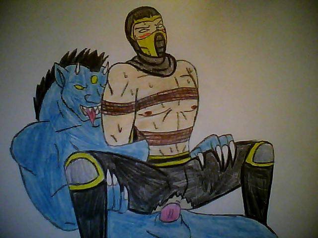 moloch+scorpion (mortal kombat)