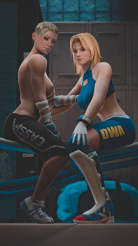 cassie cage+tina armstrong