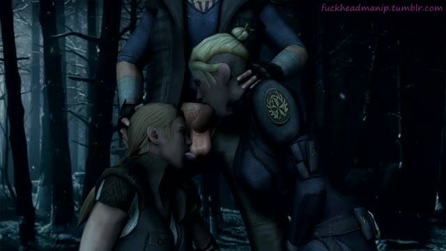 cassie cage+johnny cage+sonya blade