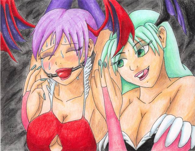 lilith aensland+morrigan aensland