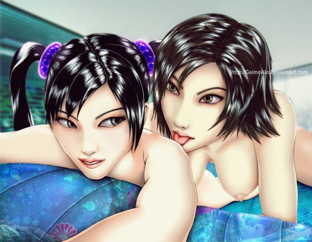 kazama asuka+ling xiaoyu